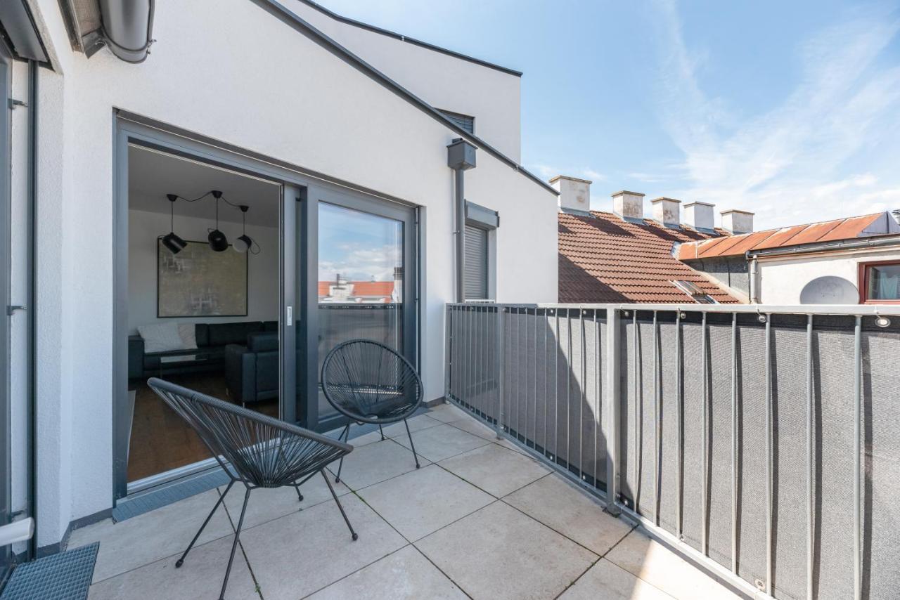 Stylisches Apartment In Zentraler Gruenruhelage Mit Garagenplatz Vienna Luaran gambar